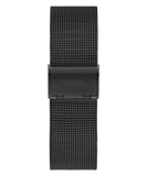 Guess Diamonds Black Dial Black Mesh Strap Watch for Men - W0298G1 Buy Now By Guess