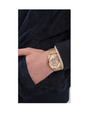 Guess Tailor Multifunction Gold Dial Gold Mesh Bracelet Watch for Men - GW0368G2 Buy Now By Guess