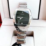 Guess Phoenix Black Dial Silver Steel Strap Watch for Men - GW0387G1 Buy Now By Guess