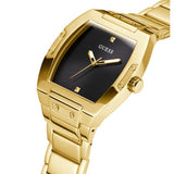 Guess Phoenix Black Dial Gold Steel Strap Watch for Men - GW0387G2 Buy Now By Guess