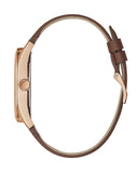 Guess Tailor Analog Blue Dial Brown Leather Strap Watch for Men - GW0389G3 Buy Now By Guess