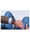 Guess Tailor Analog Blue Dial Brown Leather Strap Watch for Men - GW0389G3 Buy Now By Guess