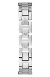 Guess Gala Diamonds Silver Dial Silver Steel Strap Watch for Women - GW0401L1 Buy Now By Guess