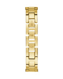 Guess Gala Diamonds Gold Dial Gold Steel Strap Watch for Women - GW0401L2 Buy Now By Guess