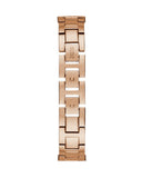 Guess Gala Diamonds Silver Dial Gold Steel Strap Watch for Women - GW0401L3 Buy Now By Guess