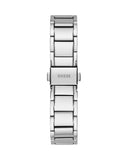 Guess Solstice Diamonds Silver Dial Silver Steel Strap Watch for Women - GW0403L1 Buy Now By Guess