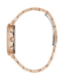 Guess Solstice Diamonds Rose Gold Dial Rose Gold Steel Strap Watch for Women - GW0403L3 Buy Now By Guess