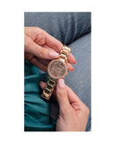 Guess Solstice Diamonds Rose Gold Dial Rose Gold Steel Strap Watch for Women - GW0403L3 Buy Now By Guess
