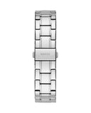 Guess Glitter Burst Diamonds Blue Dial Silver Steel Strap Watch for Women - GW0405L1 Buy Now By Guess