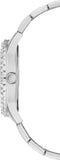 Guess Glitter Burst Diamonds Blue Dial Silver Steel Strap Watch for Women - GW0405L1 Buy Now By Guess