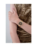 Guess Night Life Diamonds Black Dial Gold Steel Strap Watch for Women - GW0405L2 Buy Now By Guess