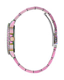 Guess Crown Jewel Diamonds Purple Dial Purple Steel Strap Watch for Women - GW0410L4 Buy Now By Guess