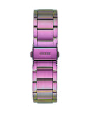Guess Crown Jewel Diamonds Purple Dial Purple Steel Strap Watch for Women - GW0410L4 Buy Now By Guess