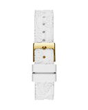 Guess Marina Multifunction White Dial White Rubber Strap Watch for Women - W1025L5 Buy Now By Guess