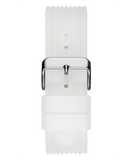 Guess Poseidon Chronograph Rainbow Dial White Silicone Strap Watch For Men - GW0425G4 Buy Now By Guess