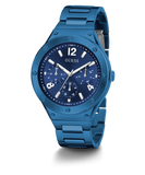 Guess Scope Multifunction Blue Dial Blue Steel Strap Watch for Men - GW0454G4 Buy Now By Guess