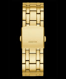 Guess Multifunction Diamonds Black Dial Gold Steel Strap Watch for Men - GW0455G2 Buy Now By Guess