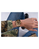 Guess Phoenix Multi Function Gold Dial Gold Steel Strap Watch for Men - GW0456G2 Buy Now By Guess