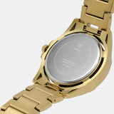 Guess Queen Quartz Gold Dial Gold Steel Strap Watch For Women - GW0464L2 Buy Now By Guess