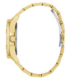 Guess Queen Quartz Gold Dial Gold Steel Strap Watch For Women - GW0464L2 Buy Now By Guess