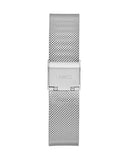 Guess Iconic Diamonds Silver Dial Silver Mesh Bracelet Watch For Women - GW0477L1 Buy Now By Guess