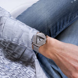 Guess Iconic Diamonds Silver Dial Silver Mesh Bracelet Watch For Women - GW0477L1 Buy Now By Guess