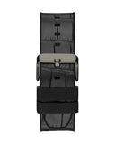 Guess Edge Chronograph Black Dial Black Leather Strap Watch For Men - GW0492G1 Buy Now By Guess