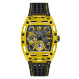 Guess Phoenix Chronograph Black Dial Black Rubber Strap Watch for Men - GW0499G2 Buy Now By Guess