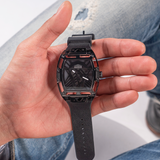 Guess Legend Black Dial Black Silicone Strap Watch For Men - GW0500G2 Buy Now By Guess