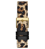 Guess Fame Quartz Animal Print Dial Multicolor Leather Strap Watch For Women - GW0504L3 Buy Now By Guess