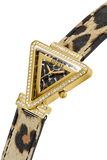 Guess Fame Quartz Animal Print Dial Multicolor Leather Strap Watch For Women - GW0504L3 Buy Now By Guess