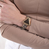 Guess Fame Quartz Animal Print Dial Multicolor Leather Strap Watch For Women - GW0504L3 Buy Now By Guess