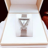 Guess Quartz Silver Dial Silver Mesh Strap Watch For Women - GW050L1 Buy Now By Guess