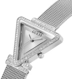 Guess Quartz Silver Dial Silver Mesh Strap Watch For Women - GW050L1 Buy Now By Guess