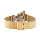 Guess Fame Diamonds Gold Dial Gold Mesh Bracelet Watch for Women - GW0508L2 Buy Now By Guess