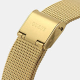 Guess Fame Diamonds Gold Dial Gold Mesh Bracelet Watch for Women - GW0508L2 Buy Now By Guess