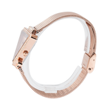 Guess Fame Diamonds Rose Gold Dial Rose Gold Mesh Bracelet Watch for Women - GW0508L3 Buy Now By Guess