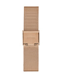 Guess Fame Diamonds Rose Gold Dial Rose Gold Mesh Bracelet Watch for Women - GW0508L3 Buy Now By Guess