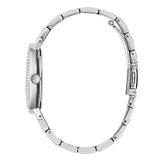 Guess Trend Diamonds Silver Dial Silver Steel Strap Watch for Women - GW0512L1 Buy Now By Guess