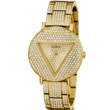 Guess Trend Diamonds Gold Dial Gold Steel Strap Watch for Women - GW0512L2 Buy Now By Guess