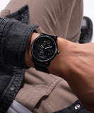 Guess Gadget Black Dial Black Mesh Bracelet Watch for Men - GW0538G3 Buy Now By Guess