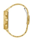 Guess Edge Chronograph Black Dial Gold Steel Strap Watch For Men - GW0539G2 Buy Now By Guess