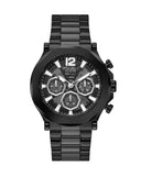Guess Edge Chronograph Black Dial Black Steel Strap Watch For Men - GW0539G3 Buy Now By Guess