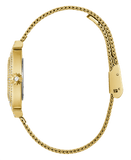 Guess Dream Quartz Gold Dial Gold Mesh Strap Watch For Women - GW0550L2 Buy Now By Guess