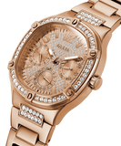 Guess Duchees Quartz Rose Gold Dial Rose Gold Steel Strap Watch For Women - GW0558L3 Buy Now By Guess