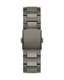 Guess Headliner Quartz Black Dial Grey Steel Strap Watch For Men - GW0572G5 Buy Now By Guess