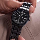 Guess Asset Quartz Black Dial Black Steel Strap Watch For Men - GW0575G3 Buy Now By Guess