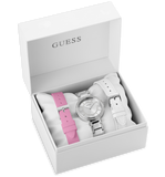 Guess Montage Quartz Silver Dial Silver Steel Strap Watch For Women - GW0588L2 Buy Now By Guess