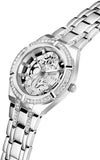 Guess Allara Quartz Silver Dial Silver Steel Strap Watch For Women - GW0604L1 Buy Now By Guess