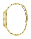Guess Allara Quartz Gold Dial Gold Steel Strap Watch For Women - GW0604L2 Buy Now By Guess